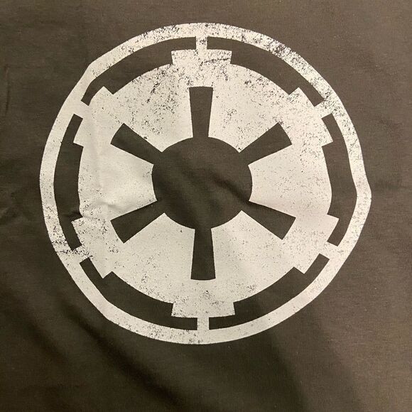 Star Wars Empire Emblem Falcon T-shirt XL Gray/Red - Picture 9 of 14